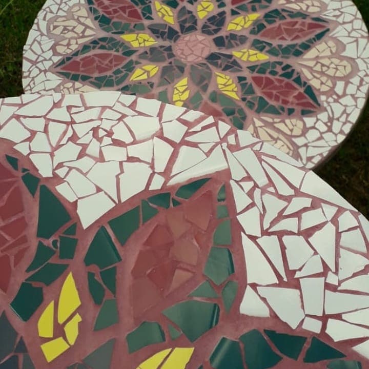 mosaico de onda