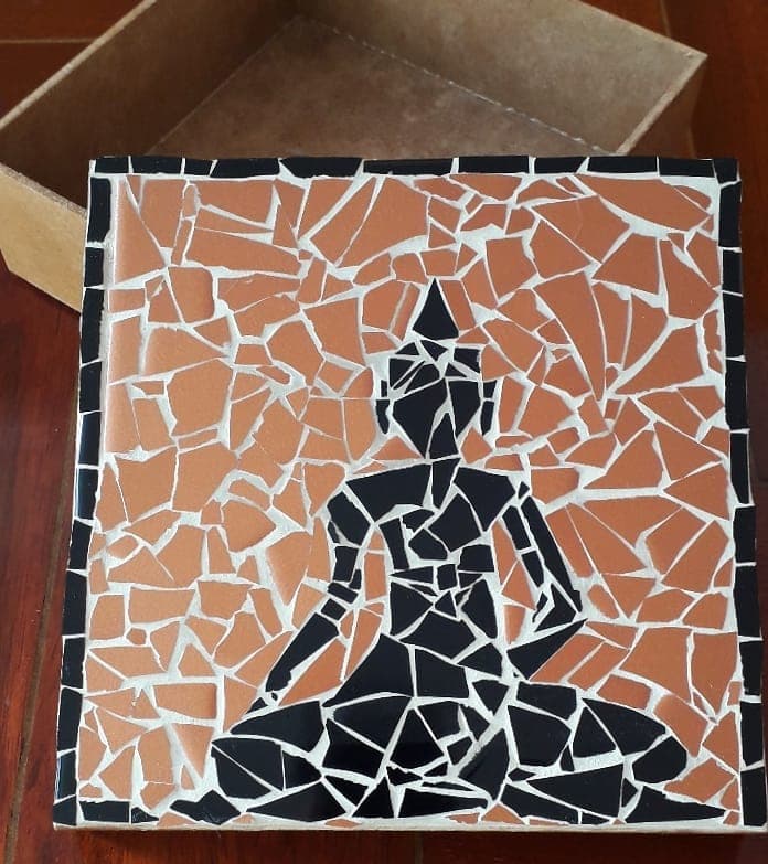 mosaico de onda