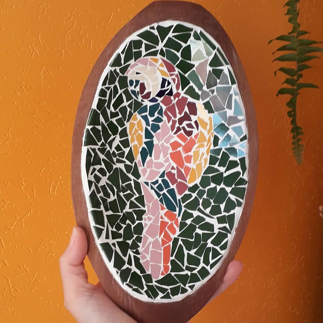 mosaico de onda