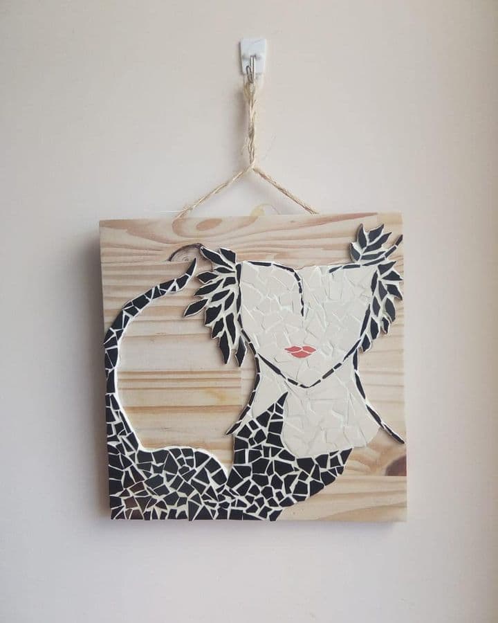 mosaico de onda