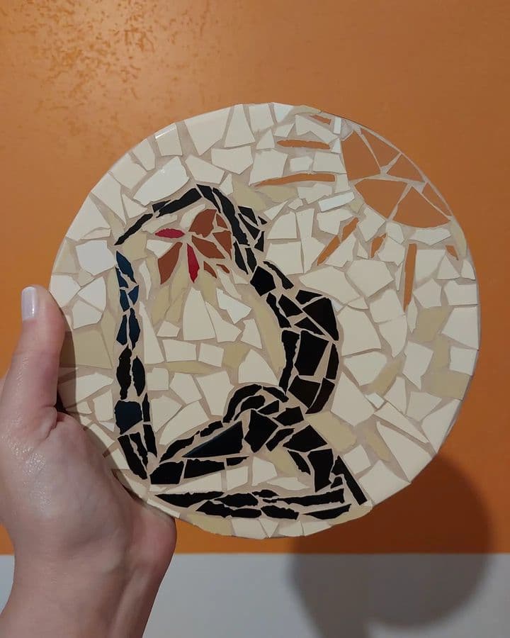 mosaico de onda