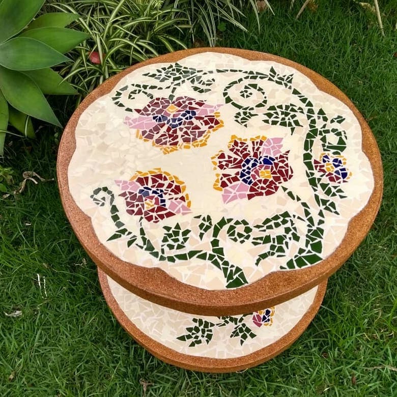 mosaico de onda