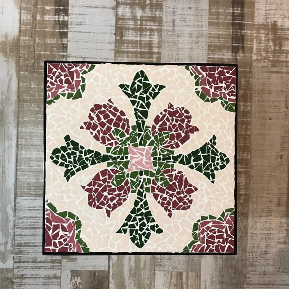mosaico de onda